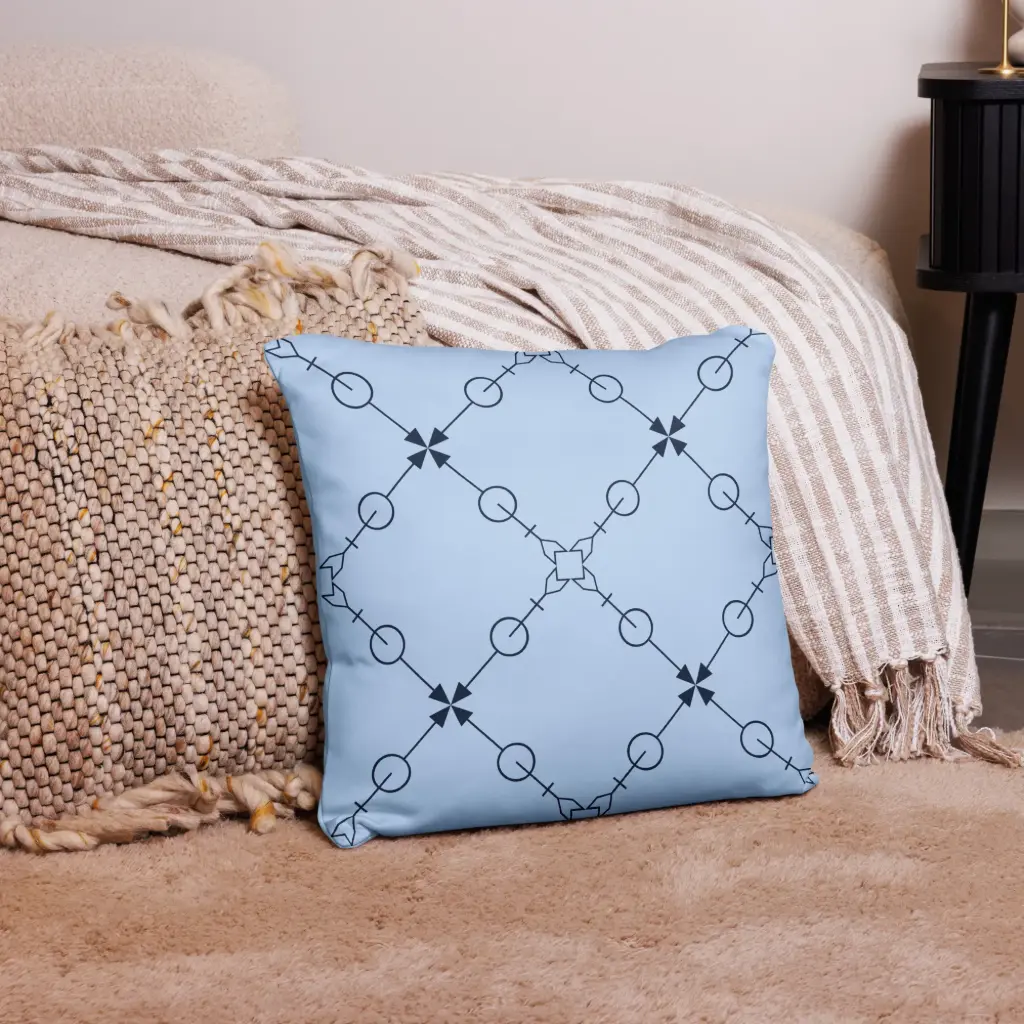 Sky Flow Pillow Design