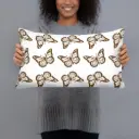 Midnight Wings Butterfly Pillow
