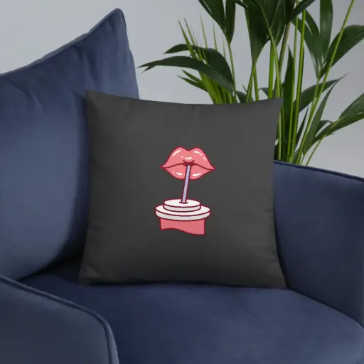 Soda Sips Pillow